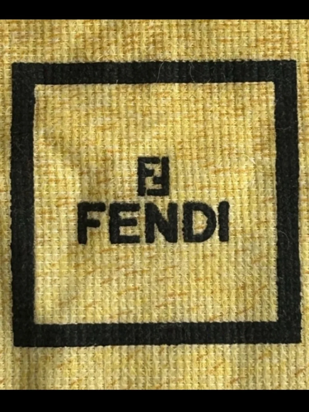 Fendi drawstring dust bag
